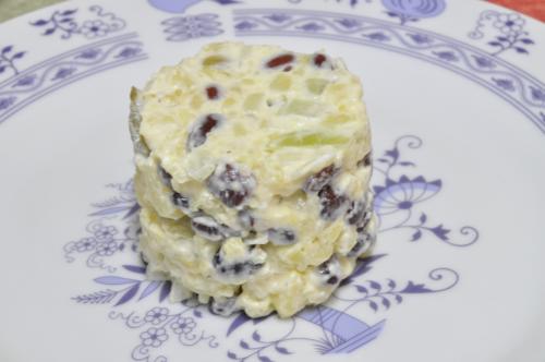 Jak uvařit bramborový salát s fazolemi ? Snadné recept, připravený za 30 - 45 minut